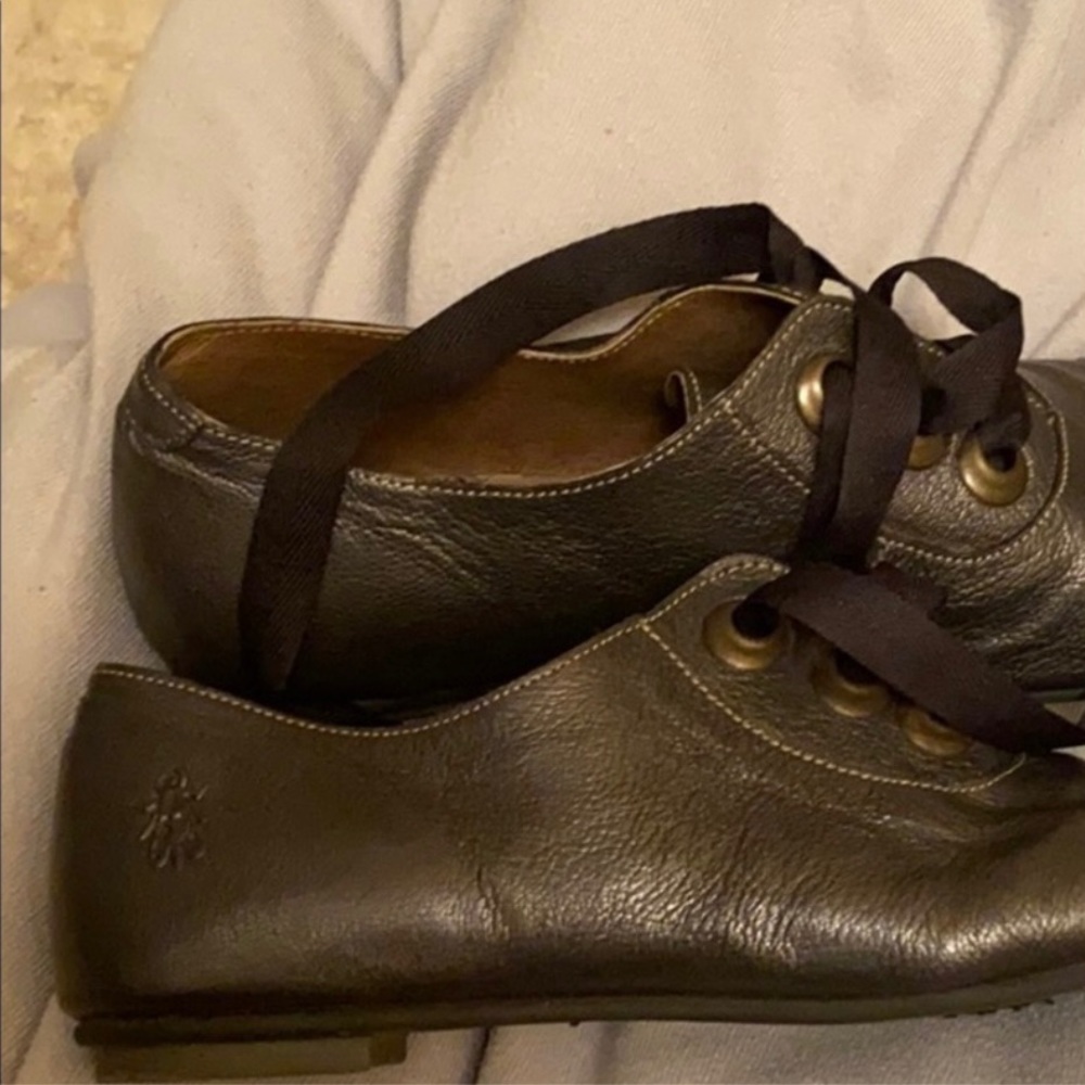 Fly London Lace Up Flats